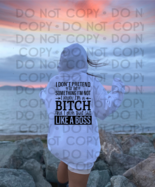 Like a boss - DTF