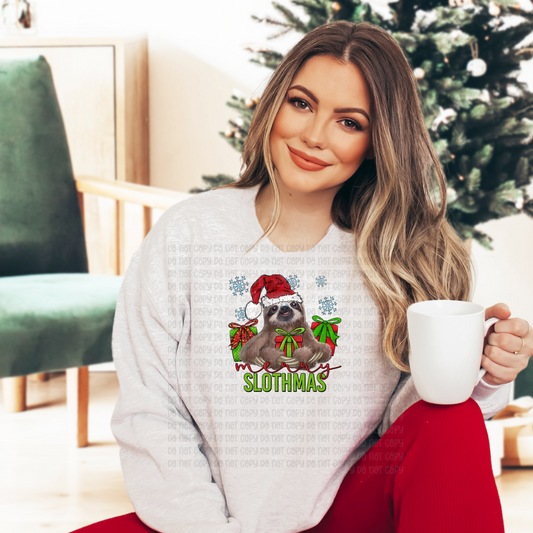 Merry Slothmas - DTF