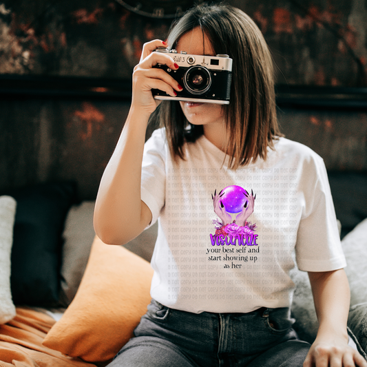 Visualize your best self - DTF