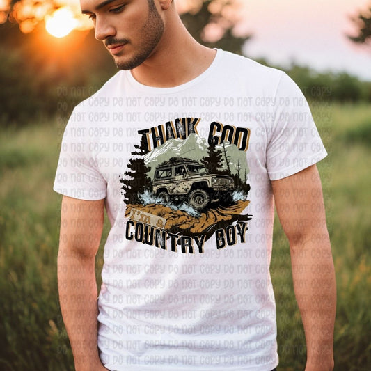 Country boy - DTF