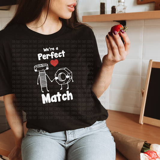 We're a perfect match - DTF