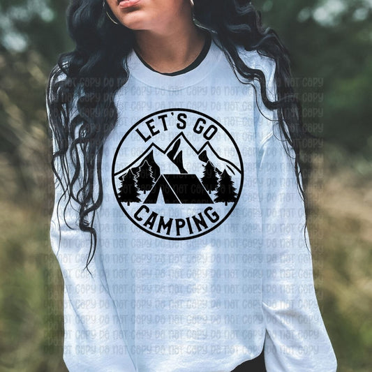 Let's go camping - DTF