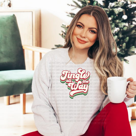 Jingle all the way - DTF