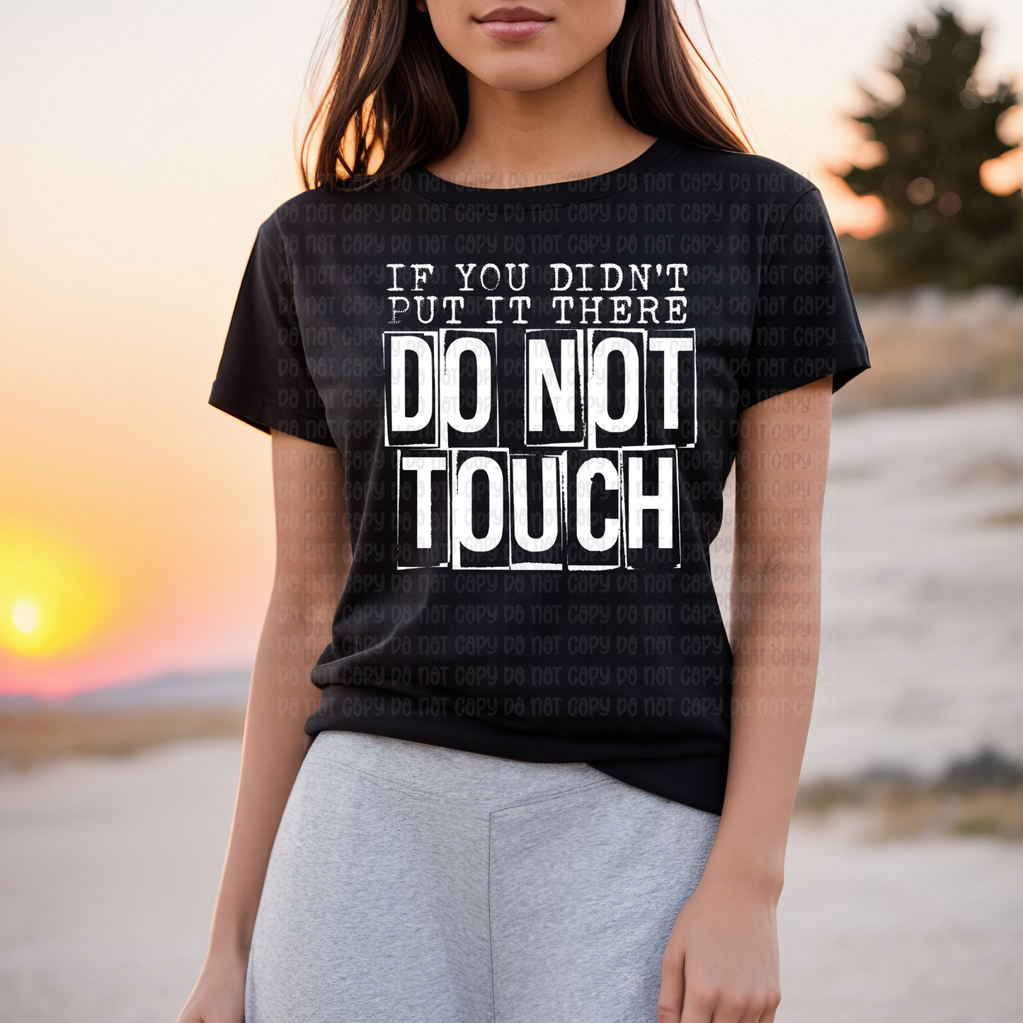 Do not touch - DTF