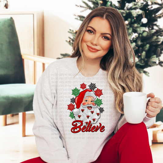 Believe Santa - DTF