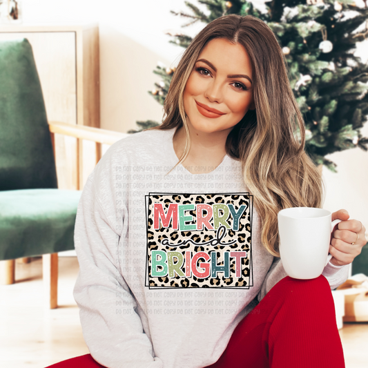 Merry and Bright - DTF