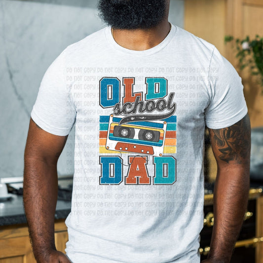 Old school dad - DTF