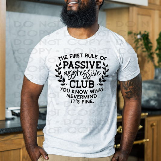 Passive aggressive club - DTF