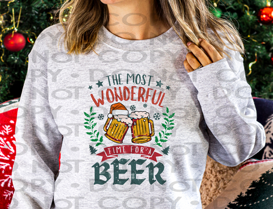 Most wonderful time for a beer - DTF