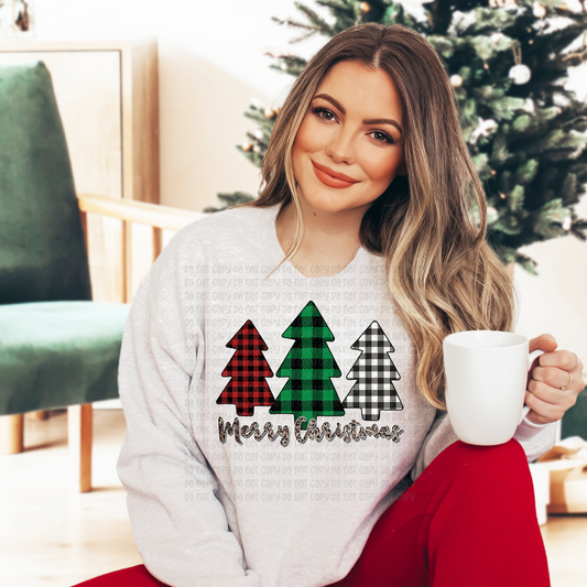 Merry Christmas Trees - DTF