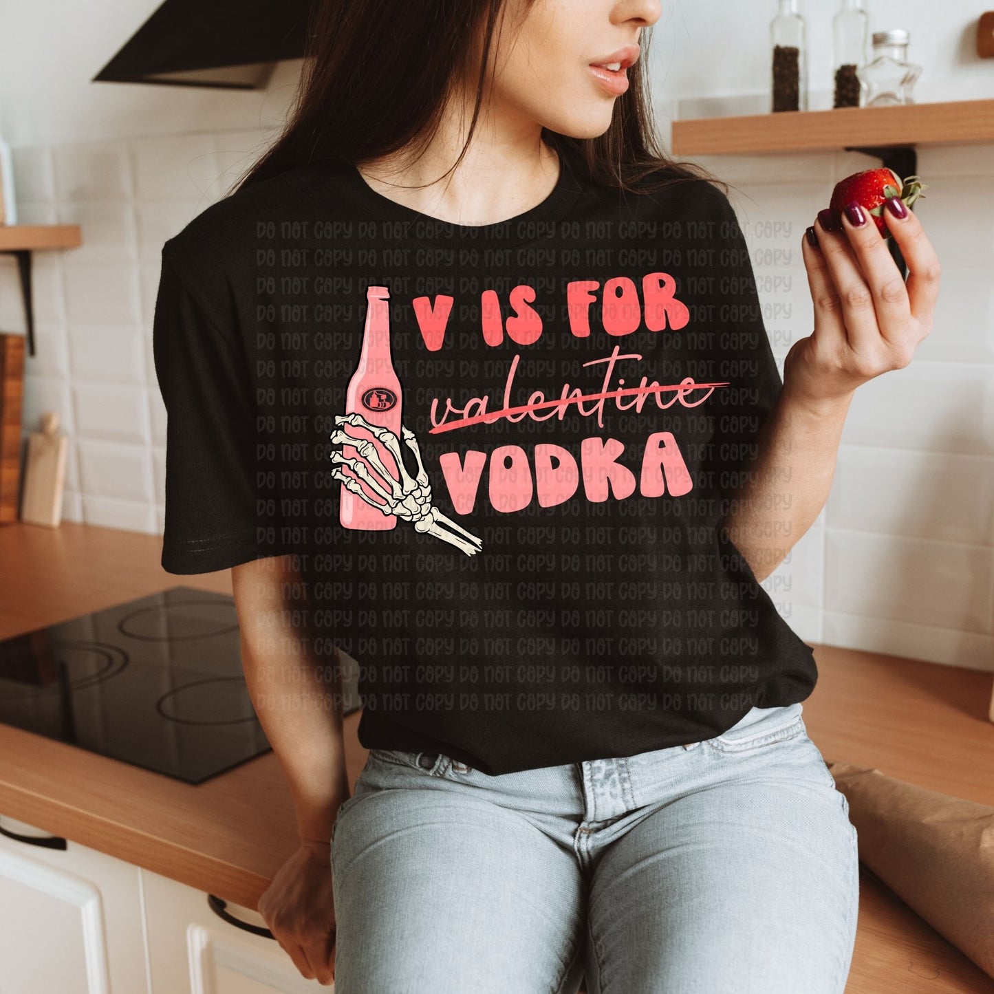 V is for Vodka - DTF