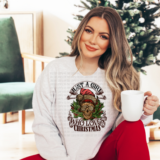 Just a girl who loves Christmas  - DTF