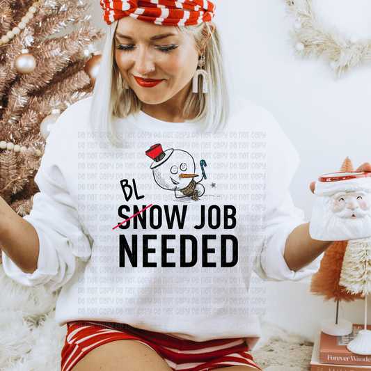 Snow job needed - DTF