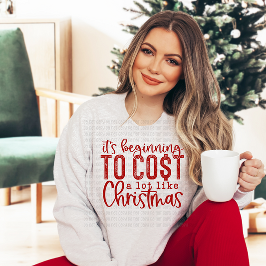 It's beginning to cost a lot like Christmas - DTF