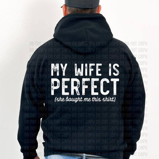 My wife is perfect - DTF