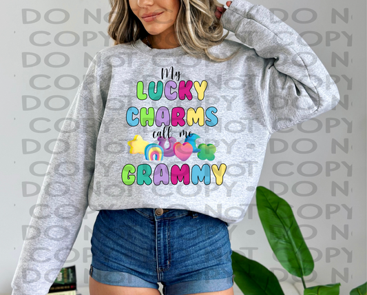 My lucky charms call me Grammy  - DTF **READ DESCRIPTION**