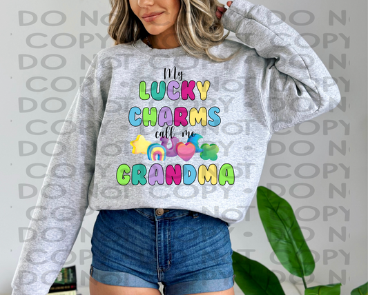 My lucky charms call me Grandma  - DTF **READ DESCRIPTION**