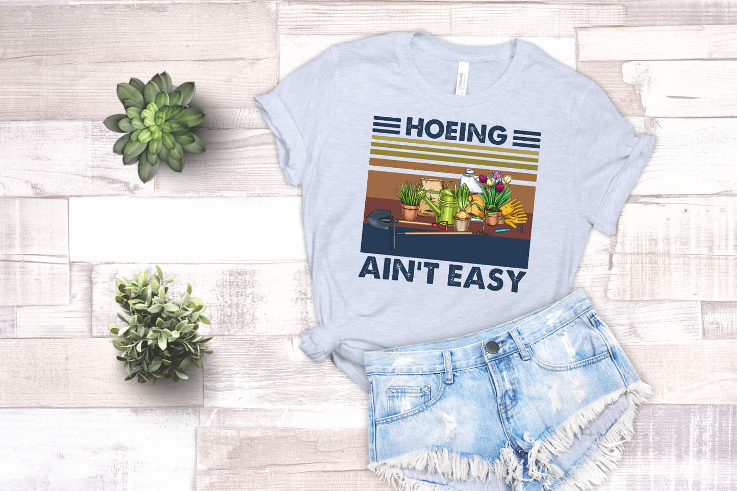 Hoeing Ain't Easy - Sublimation