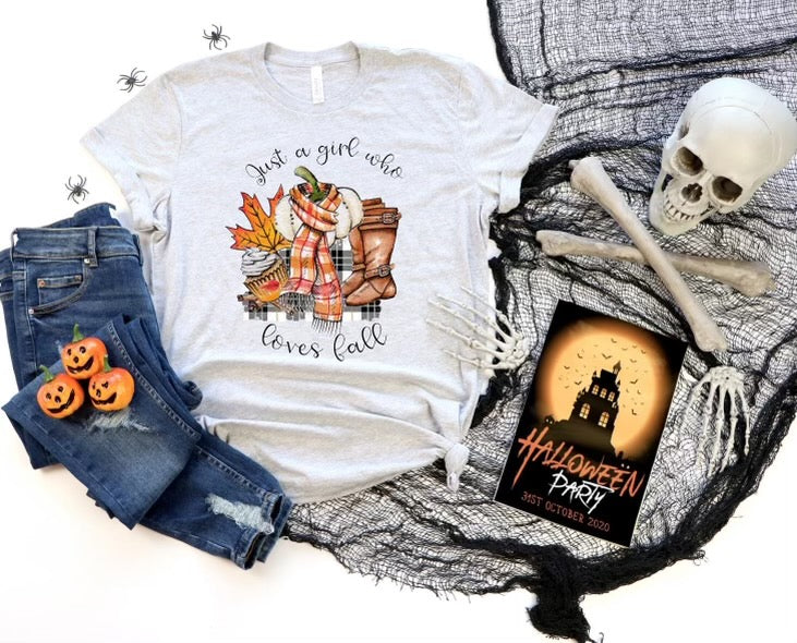 Just A Girl Who Loves Fall - Sublimation