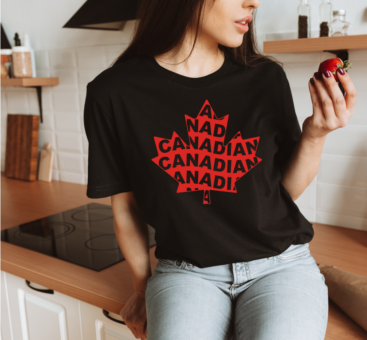 Canada Leaf - Adult- Screen Print