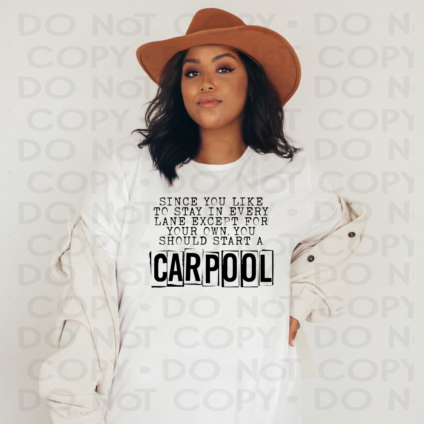 Carpool - Adult - Screen Print