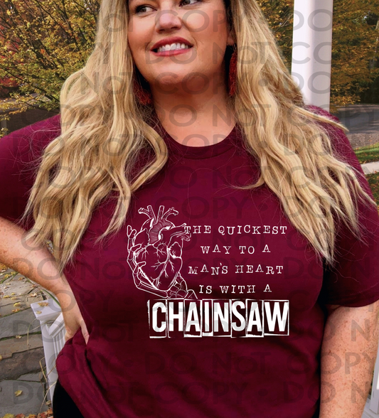 Chainsaw - Screen Print