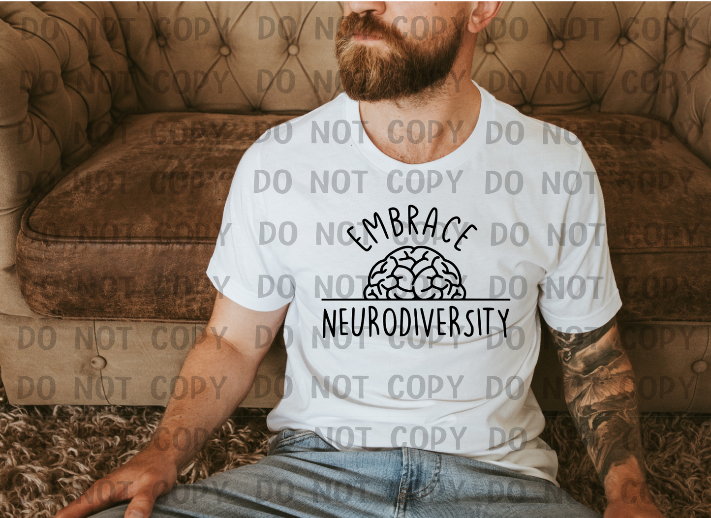 Embrace neurodiversity - Screen Print