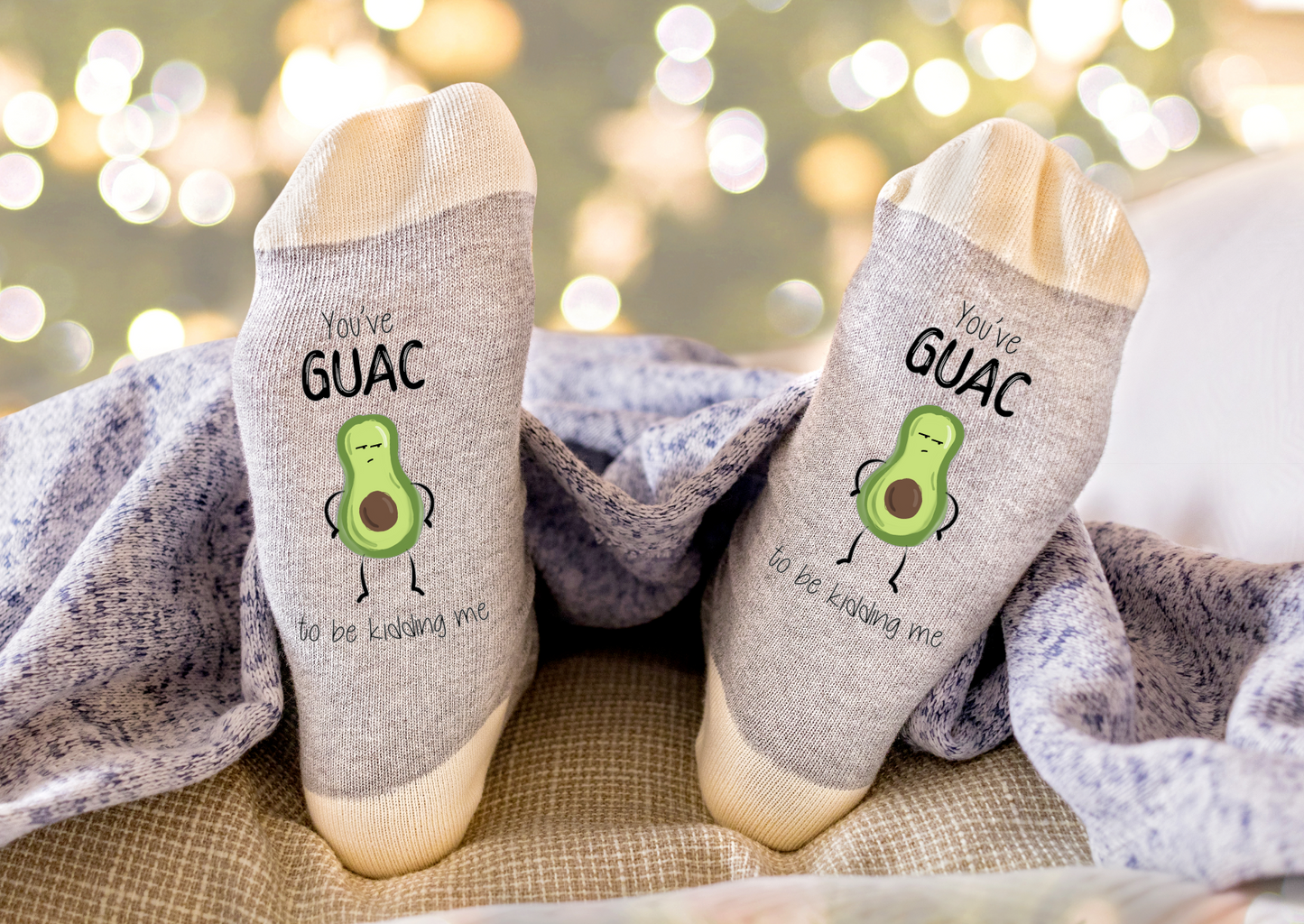 Guac To Be Kidding  - Sock - 2 Pair - DTF