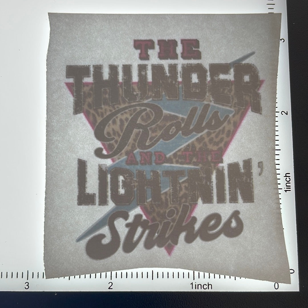 Thunder  - Screen Print - 2 FOR $1