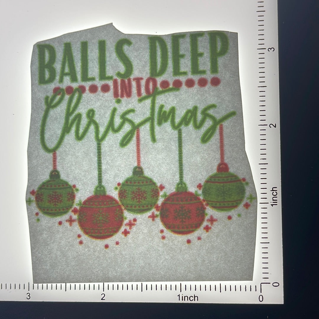 Balls deep - Screen Print - 2for $1