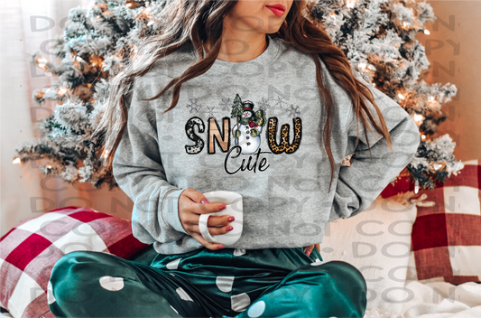 Snow cute - DTF